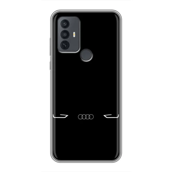 Чехол с рисунком «Силует Audi» для TCL 30E Чехол с рисунком «Силует Audi» для TCL 30E