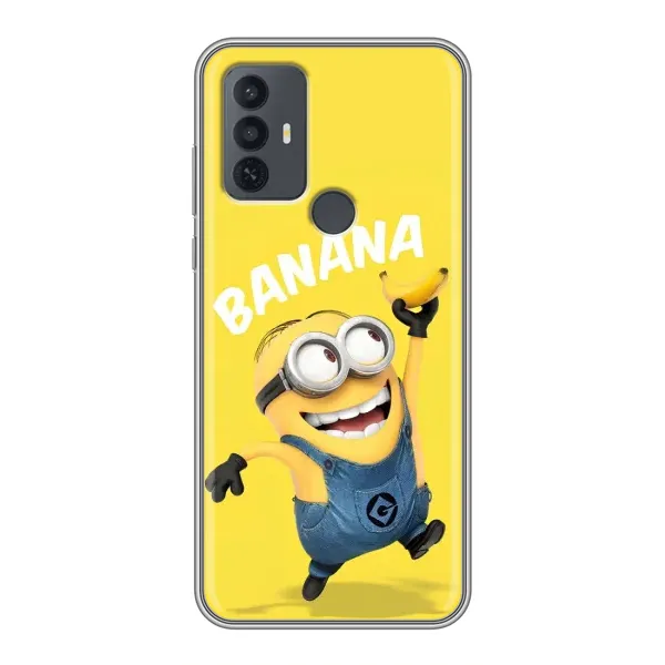 Чехол с рисунком «Banana» для TCL 30E