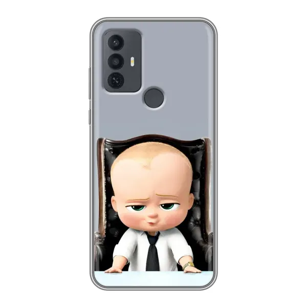 Чехол с рисунком «BOSS» для TCL 30E