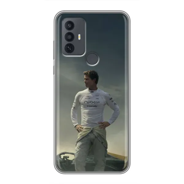 Чехол с рисунком «Бред Питт» для TCL 30E