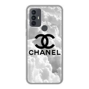 Чехол с рисунком «CHANEL» для TCL 30E