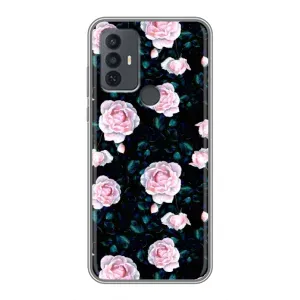 Чохли з принтом Троянд для TCL 30E (Чайні троянди)