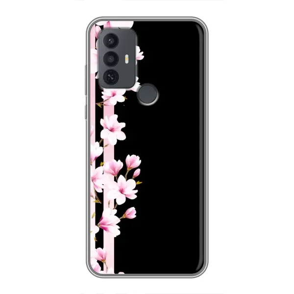 Чехол с рисунком «Цветочки» для TCL 30E Чехол с рисунком «Цветочки» для TCL 30E