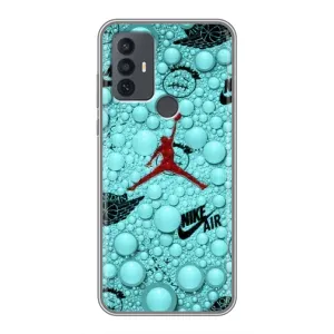 Силиконовый Чехол Nike Air Jordan на 30Е (Джордан Найк)