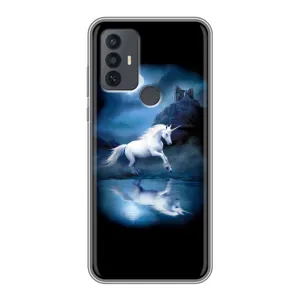 Чехол Unicorn на TCL 30E (Единорог)