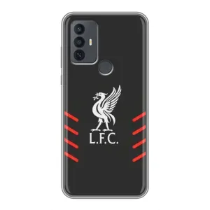 Силиконовые Чехлы принт Футбол на TCL 30E (Эмблема Liverpool)