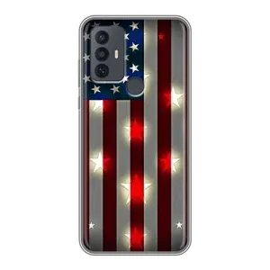Чохол Прапор USA для TCL 30E (Прапор США 2)