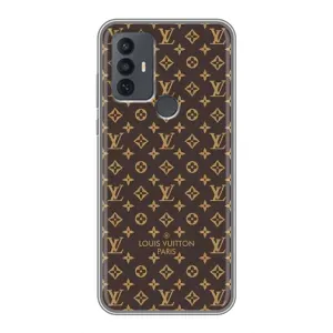 Чехол Стиль Louis Vuitton на TCL 30E (Фон Луи Виттон)