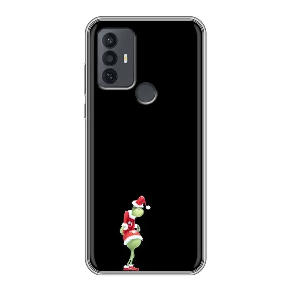 Чехол с рисунком «Гринч на чорном» для TCL 30E