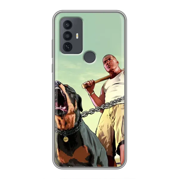 Чехол с рисунком «GTA» для TCL 30E Чехол с рисунком «GTA» для TCL 30E