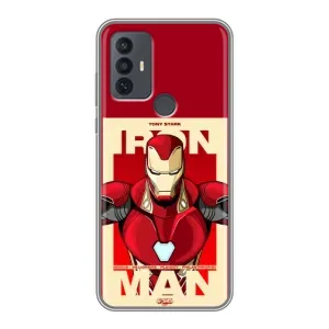 Чехол Супергерой Железный человек на TCL 30E (Iron man)
