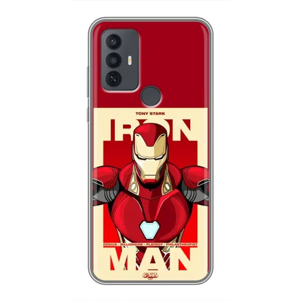 Чохол з малюнком «Iron man» для TCL 30E Чохол з малюнком «Iron man» для TCL 30E