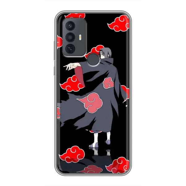Чехол с рисунком «Итачи в плаще» для TCL 30E