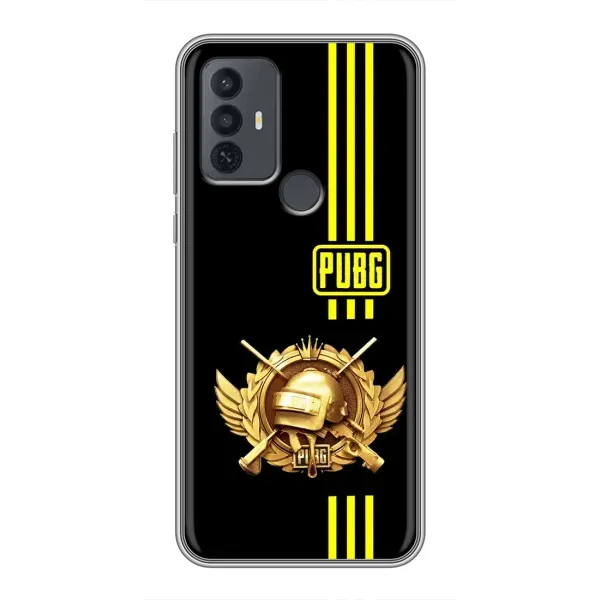 Чехол с рисунком «Лого PUPG» для TCL 30E Чехол с рисунком «Лого PUPG» для TCL 30E