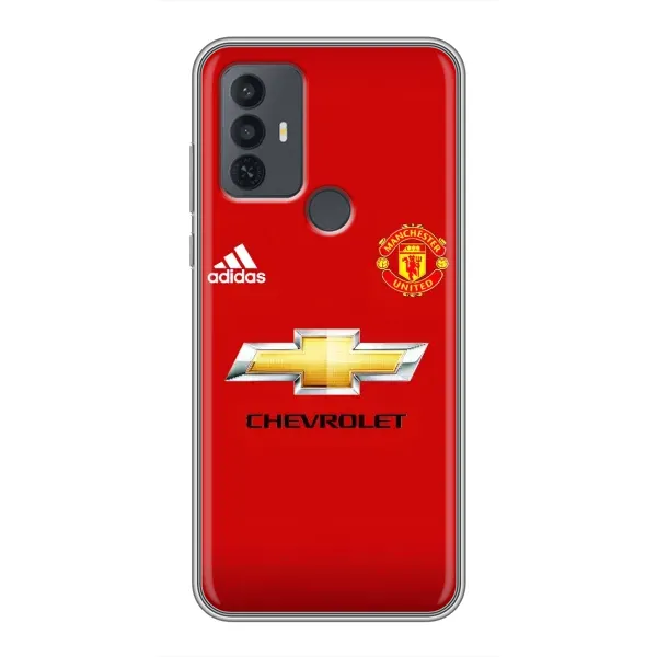 Чехол с рисунком «Man United» для TCL 30E Чехол с рисунком «Man United» для TCL 30E