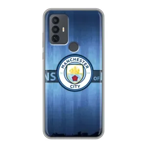 Силиконовые Чехлы принт Футбол на TCL 30E (ManCity)