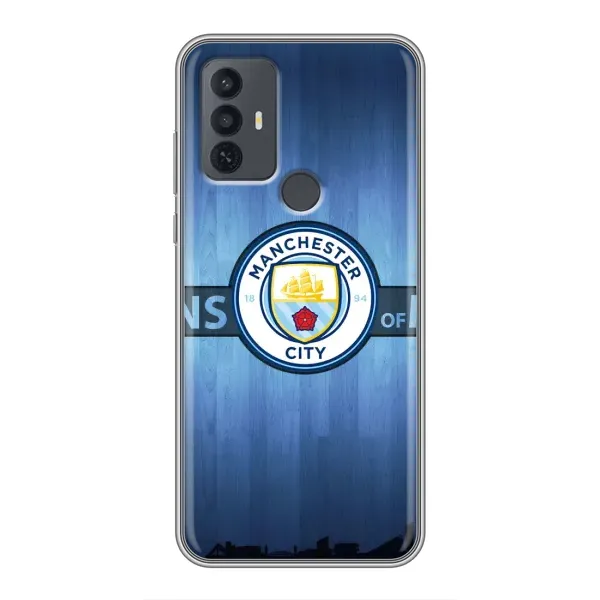 Чехол с рисунком «ManCity» для TCL 30E Чехол с рисунком «ManCity» для TCL 30E