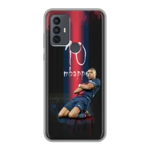 Чохол (TPU) з Футболістом на TCL 30E (MBAPPE 10)