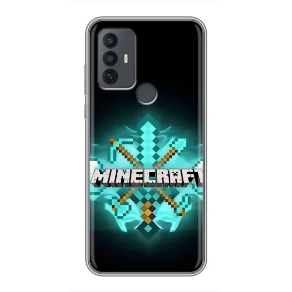 Чехол с рисунком «MineCraft 2» для TCL 30E