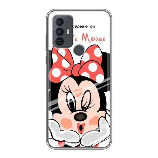 Чохол з малюнком «Minni Mouse» для TCL 30E Чохол з малюнком «Minni Mouse» для TCL 30E
