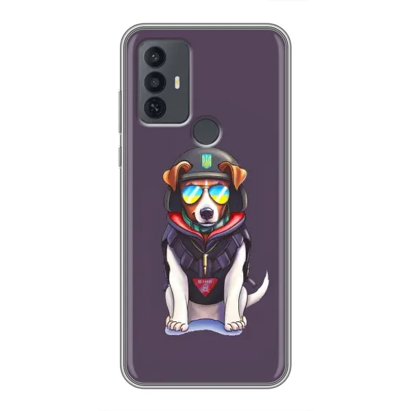 Чехол с рисунком «Модный Патрон» для TCL 30E