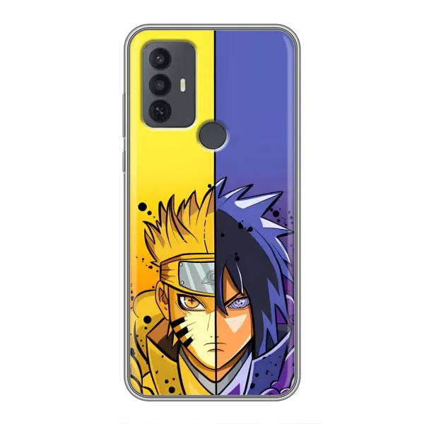 Чехол с рисунком «Naruto Vs Sasuke» для TCL 30E Чехол с рисунком «Naruto Vs Sasuke» для TCL 30E
