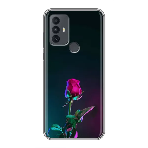 Чехол с рисунком «Ночная роза» для TCL 30E Чехол с рисунком «Ночная роза» для TCL 30E