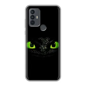 Чехол дракон Беззубик для TCL 30E (Глаза Беззубика)
