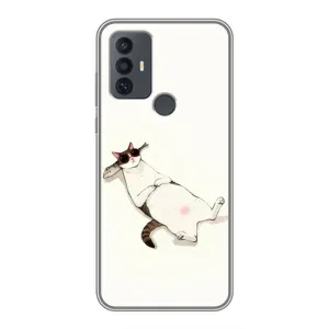 Чохол на тематику: Коти для TCL 30E (Відпочинок)