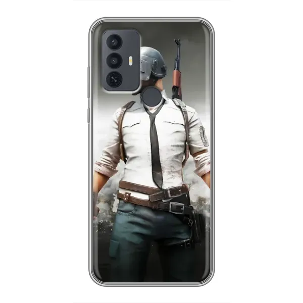 Чехол с рисунком «Пабг» для TCL 30E Чехол с рисунком «Пабг» для TCL 30E
