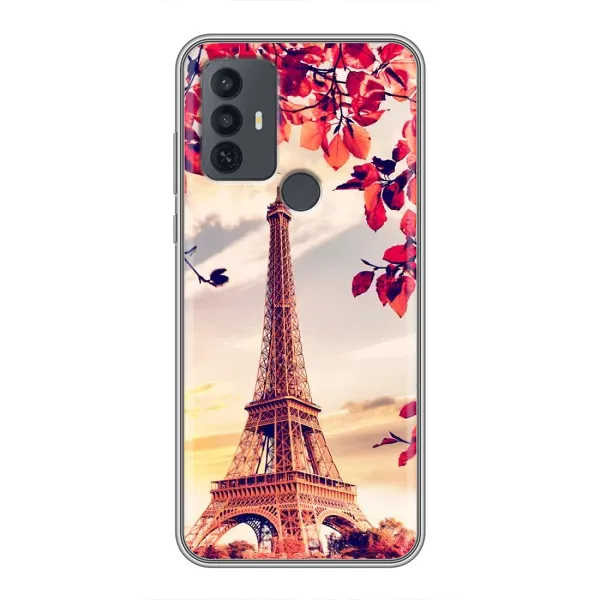 Чехол с рисунком «Paris photo» для TCL 30E Чехол с рисунком «Paris photo» для TCL 30E