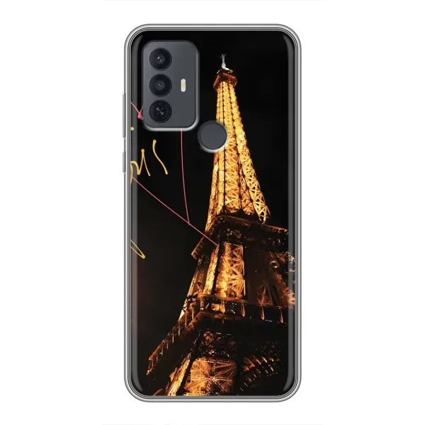 Чехол с рисунком «Paris» для TCL 30E Чехол с рисунком «Paris» для TCL 30E