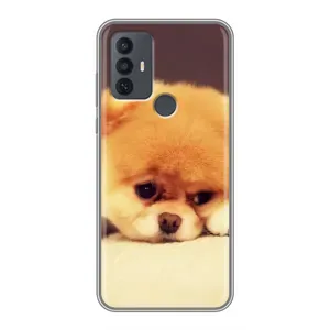 Чохол (ТПУ) Милі песики для TCL 30E (Померанский шпіц)