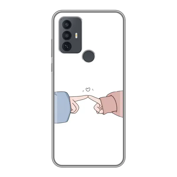 Чехол с рисунком «Руки мамы» для TCL 30E