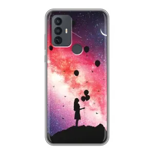 Силіконові Чохли Коханій людині для TCL 30E (Кулі в небі)