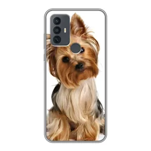 Чохол (ТПУ) Милі песики для TCL 30E (Пес Терьєр)