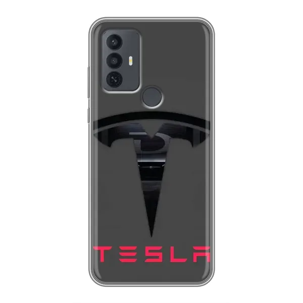 Чехол с рисунком «Logo TESLA» для TCL 30E Чехол с рисунком «Logo TESLA» для TCL 30E