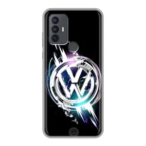 Чехол "Фольксваген" для TCL 30E (Volkswagen на черном)