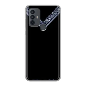 Силиконовый Чехол на TCL 30E (Воротник вышиванки)