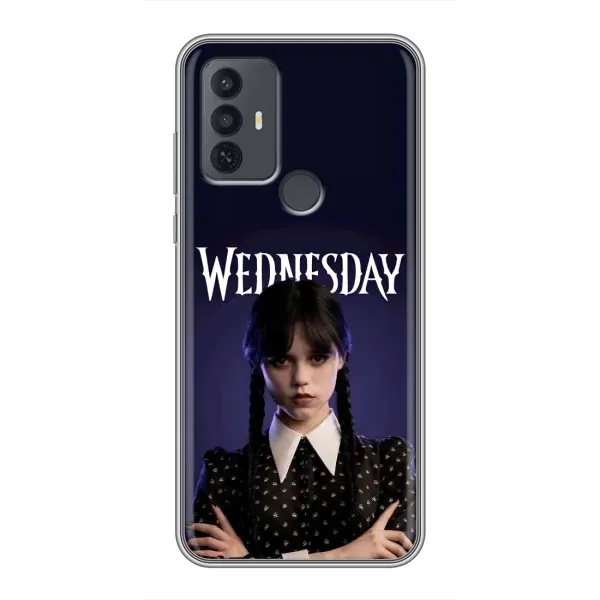 Чехол с рисунком «Wednesdey» для TCL 30E Чехол с рисунком «Wednesdey» для TCL 30E