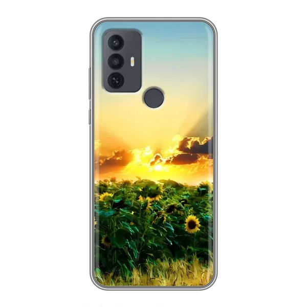 Чохол з малюнком «Захід сонця» для TCL 30E Чохол з малюнком «Захід сонця» для TCL 30E