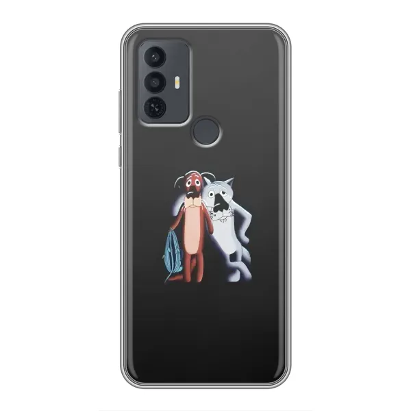 Чехол с рисунком «Шо, опять» для TCL 30E