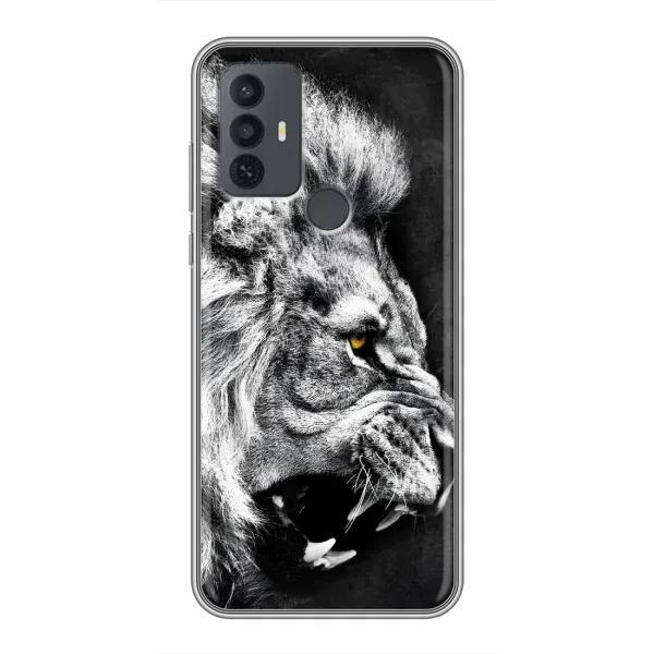 Чехол с рисунком «Злой ЛЕВ» для TCL 30E