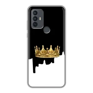 Чехол (Корона на чёрном фоне) для 30Е (Золотая корона)