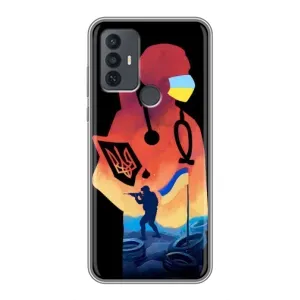 ЗСУ Чехлы (TPU) для TCL 30E (ЗСУ Врач)