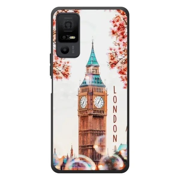 Чехол с рисунком «Часы Лондон» для TCL 40 NxtPaper 5G Чехол с рисунком «Часы Лондон» для TCL 40 NxtPaper 5G