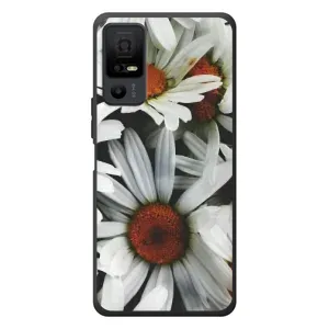 Чехол с ромашками на TCL 40 NxtPaper 5G (Цветы Ромашки)