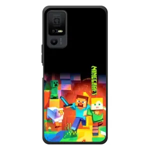 Чохли для TCL 40 NxtPaper 5G (Персонажі МайнКрафт) (Герой Майнкрафт)