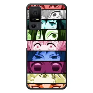 Силіконові чохлі з очіма Anime для TCL 40 NxtPaper 5G (Очі Хашира)