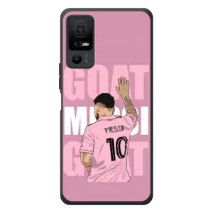 Чехлы Лео Месси в Майами на TCL 40 NxtPaper 5G (GOAT MESSI)